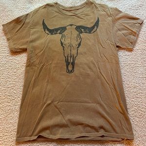 PacSun Full Tilt Cow Skull T-Shirt